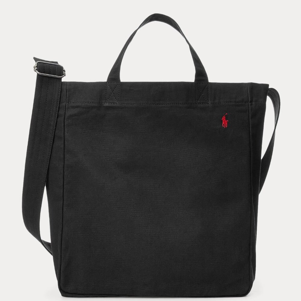 NWT POLO RALPH LAUREN canvas-shopper-tote